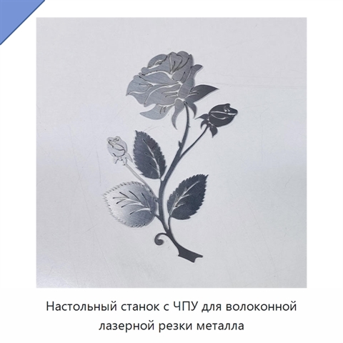 Настольный станок с ЧПУ для волоконной лазерной резки металла