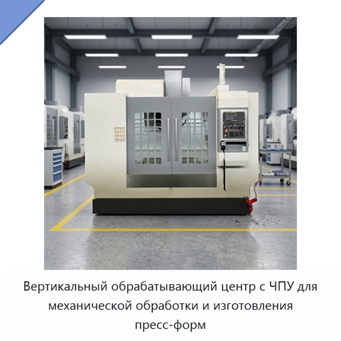 Вертикальный обрабатывающий центр с ЧПУ для механической обработки и изготовления пресс-форм