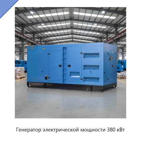 Генератор электрической мощности 380 кВт