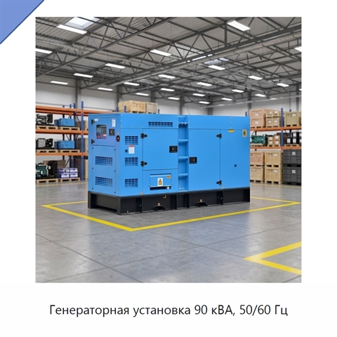 Генераторная установка 90 кВА, 50/60 Гц
