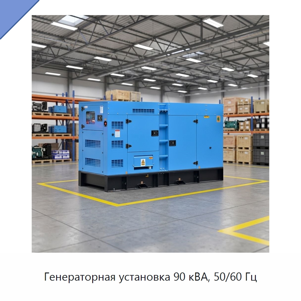 Генераторная установка 90 кВА, 50/60 Гц — Дизельные генераторы