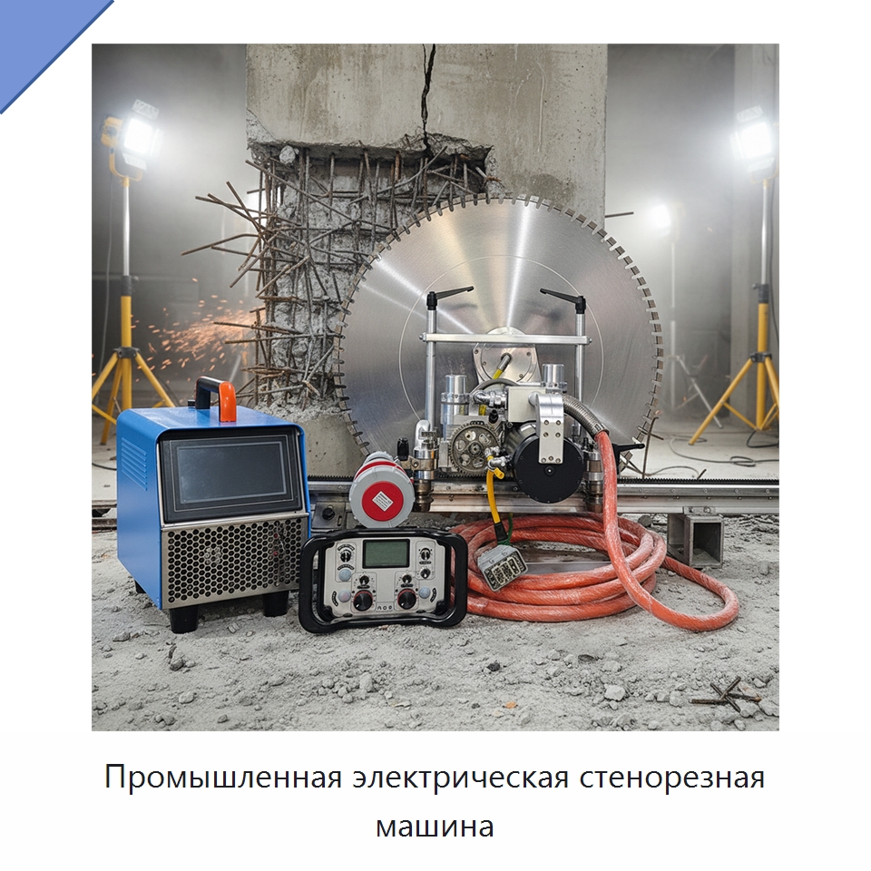 Промышленная электрическая стенорезная машина — Дорожная техника