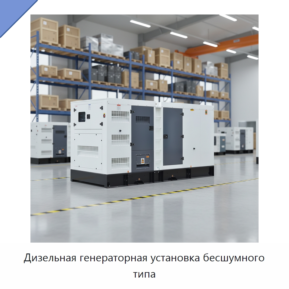 Дизельная генераторная установка бесшумного типа — Дизельные генераторы