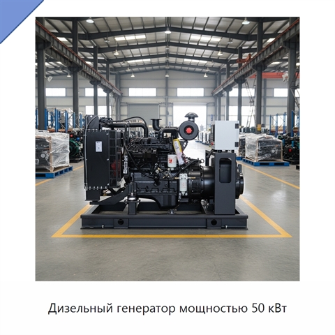 Дизельный генератор мощностью 50 кВт