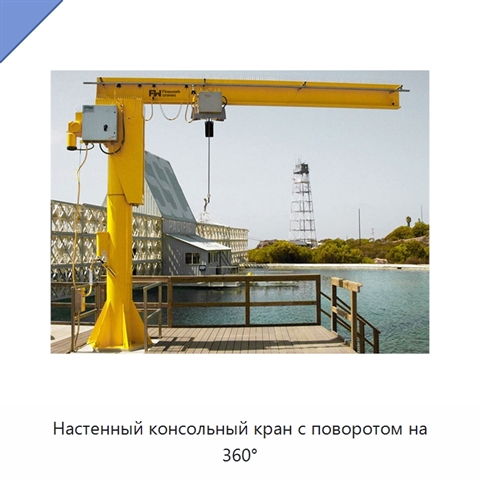 Настенный консольный кран с поворотом на 360°