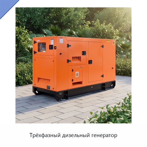 Трёхфазный дизельный генератор