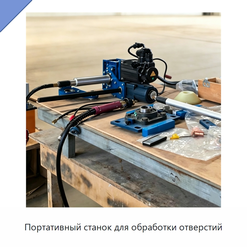 Портативный станок для обработки отверстий — Расточные станки