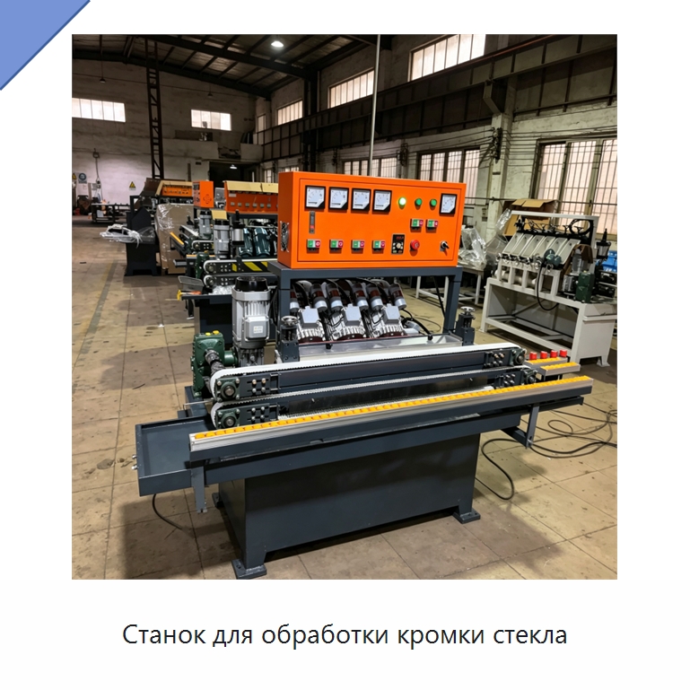 Станок для обработки кромки стекла — Оборудование для производства стекла