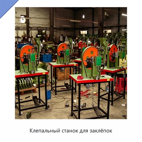 Клепальный станок для заклёпок