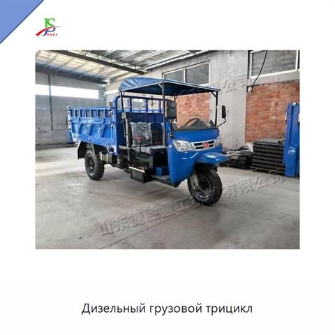 Дизельный грузовой трицикл