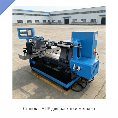Станок с ЧПУ для раскатки металла