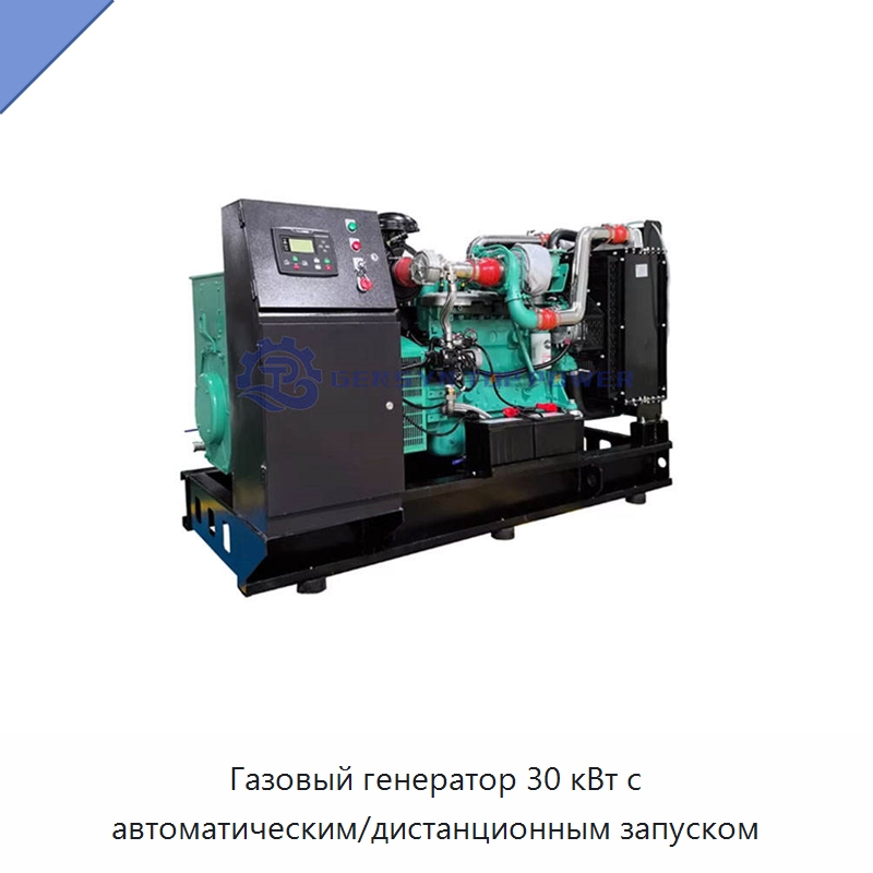 Газовый генератор 30 кВт с автоматическим/дистанционным запуском — Газотурбинные генераторы