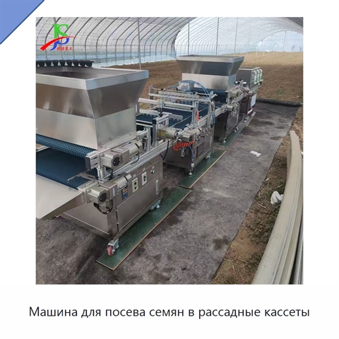 Машина для посева семян в рассадные кассеты