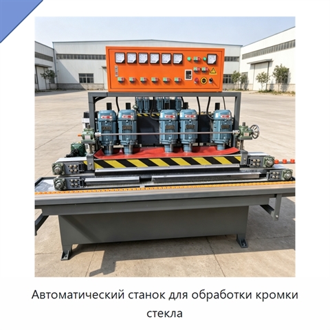 Автоматический станок для обработки кромки стекла