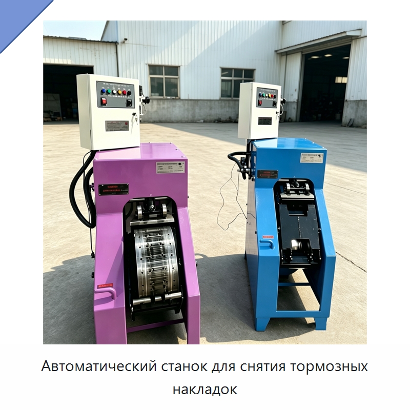 Автоматический станок для снятия тормозных накладок — Специальная строительная техника