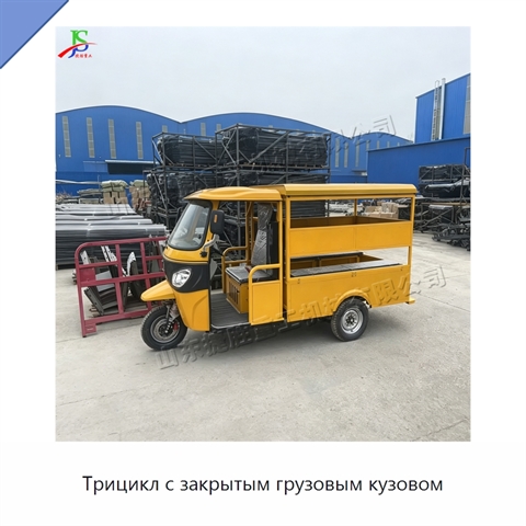 Трицикл с закрытым грузовым кузовом