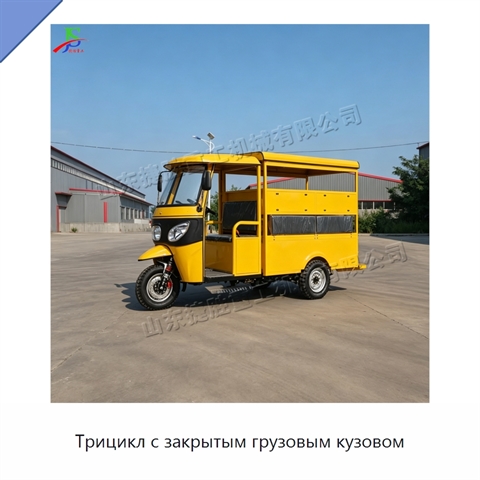 Трицикл с закрытым грузовым кузовом
