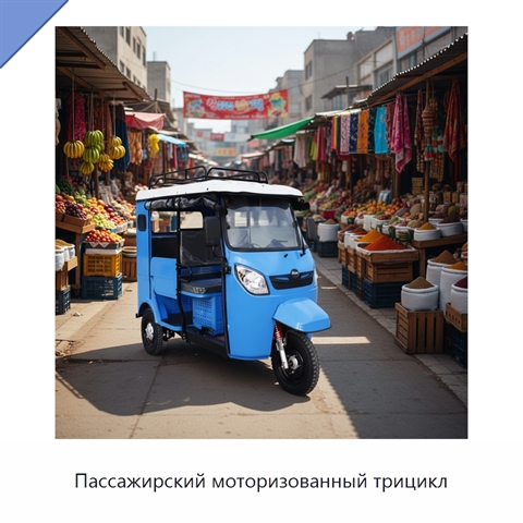 Пассажирский моторизованный трицикл