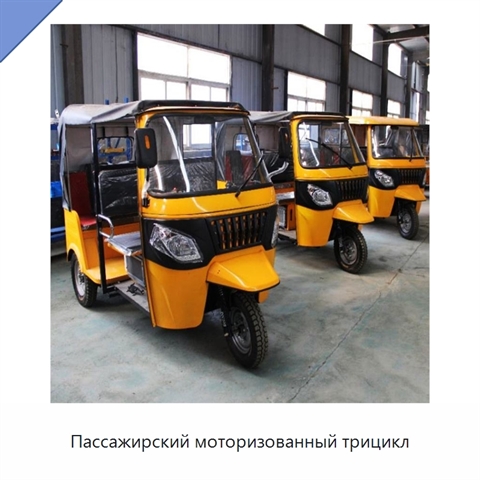 Пассажирский моторизованный трицикл