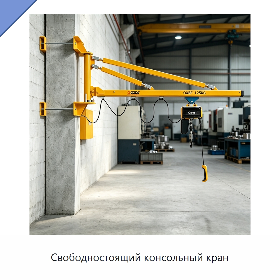 Свободностоящий консольный кран — Электротали