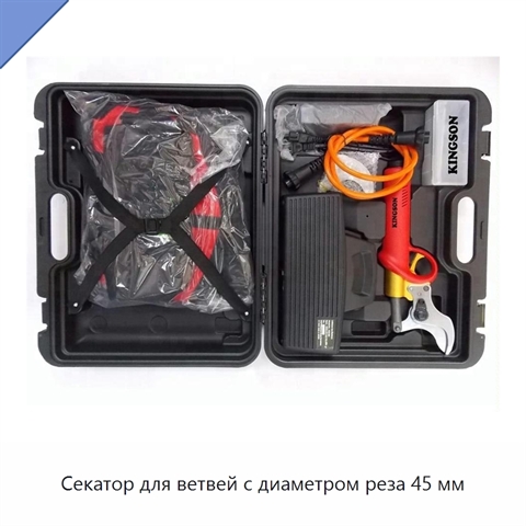 Секатор для ветвей с диаметром реза 45 мм