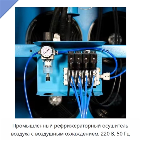 Промышленный рефрижераторный осушитель воздуха с воздушным охлаждением, 220 В, 50 Гц