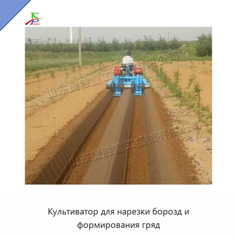 Культиватор для нарезки борозд и формирования гряд
