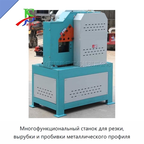 Многофункциональный станок для резки, вырубки и пробивки металлического профиля