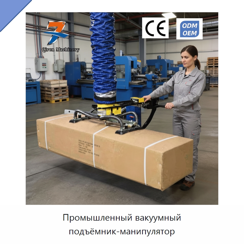Промышленный вакуумный подъёмник-манипулятор — Вакуумные грузозахваты