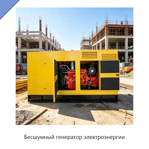 Бесшумный генератор электроэнергии