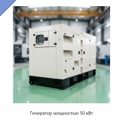 Генератор мощностью 50 кВт