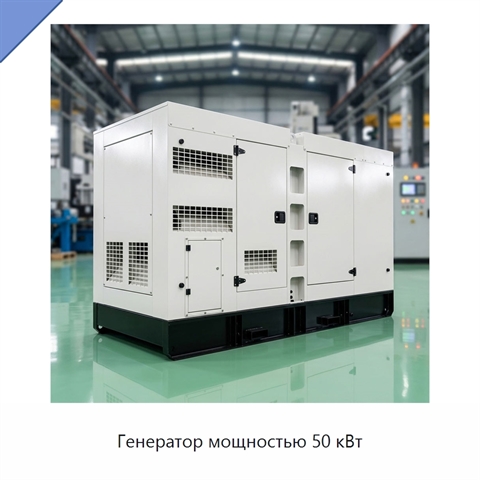Генератор мощностью 50 кВт