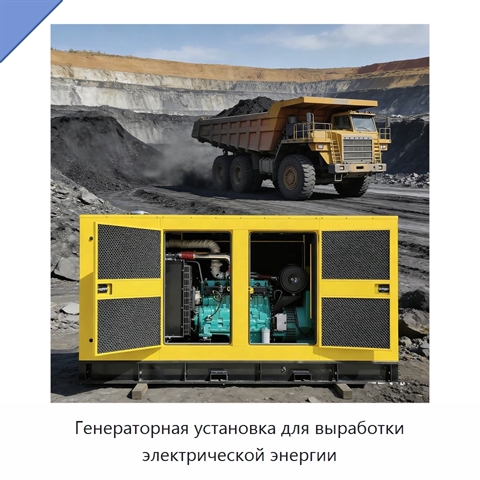 Генераторная установка для выработки электрической энергии