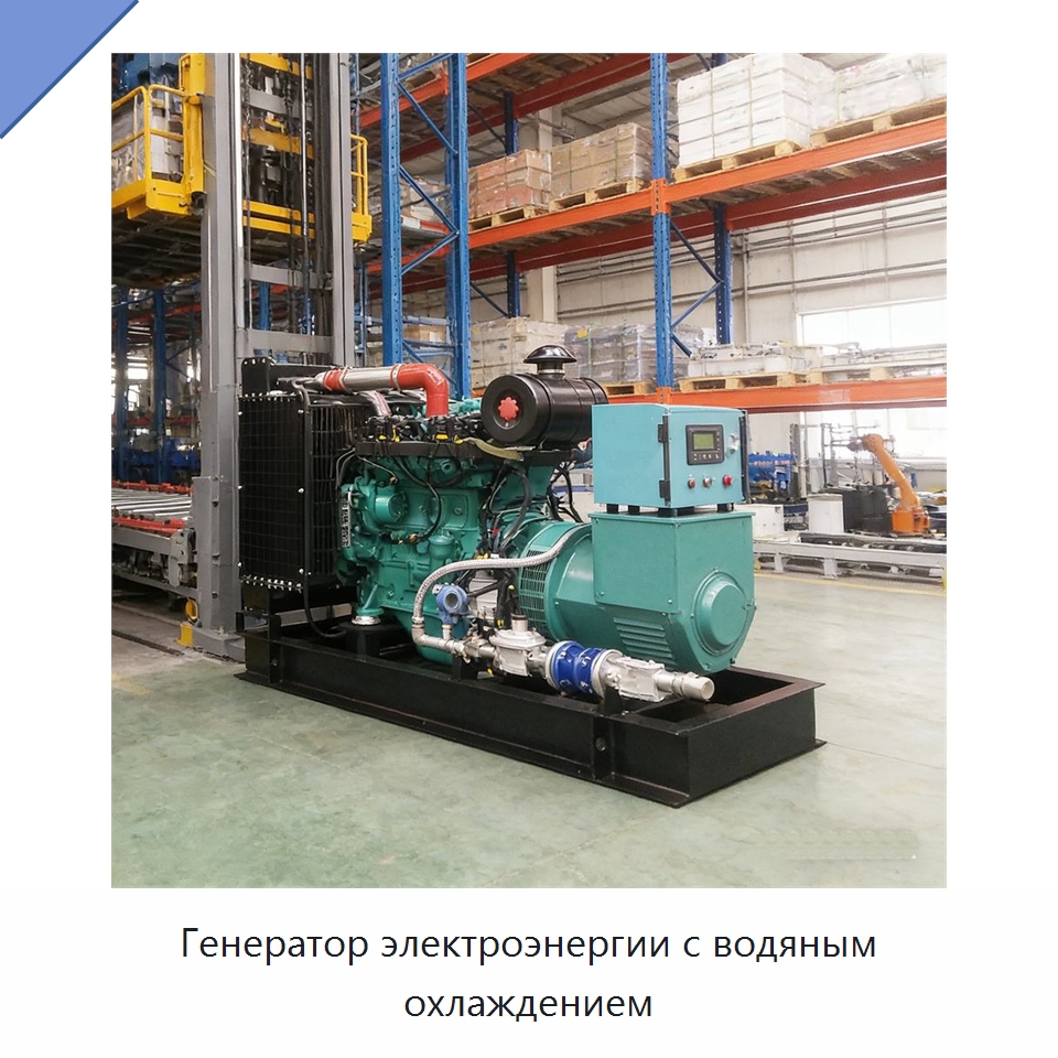 Генератор электроэнергии с водяным охлаждением — Газотурбинные генераторы