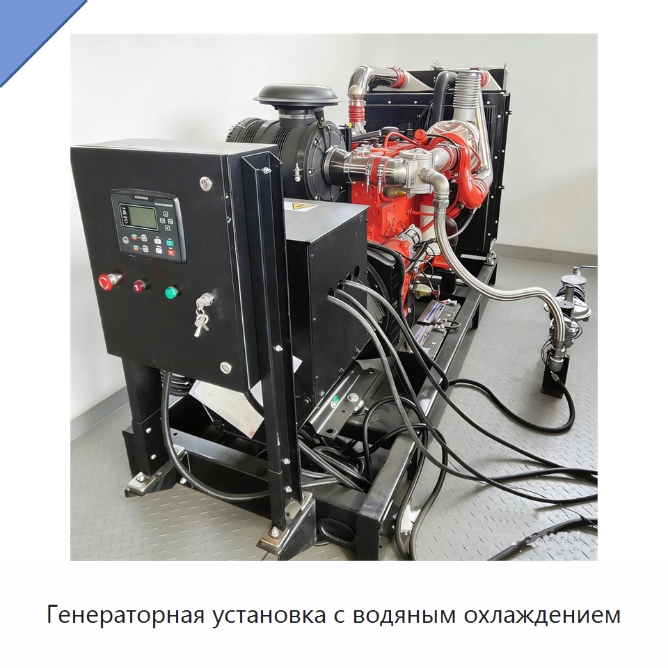 Генераторная установка с водяным охлаждением — Газотурбинные генераторы