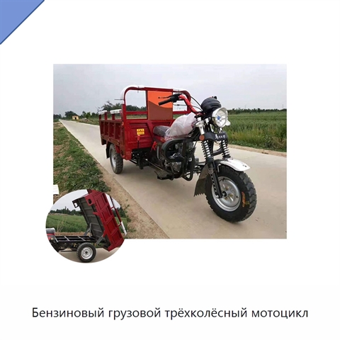 Бензиновый грузовой трёхколёсный мотоцикл