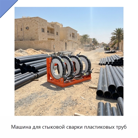 Машина для стыковой сварки пластиковых труб