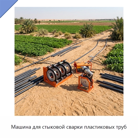 Машина для стыковой сварки пластиковых труб