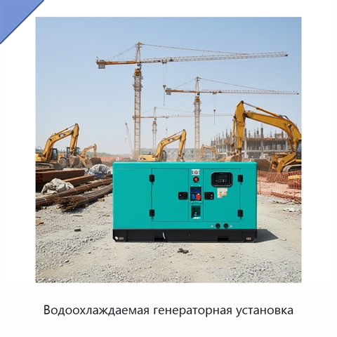 Водоохлаждаемая генераторная установка