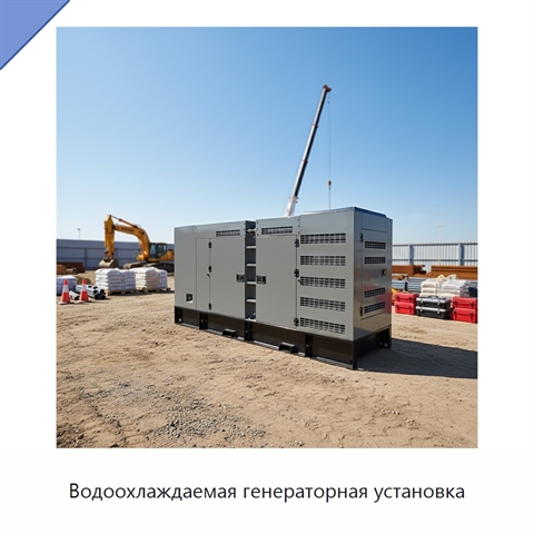 Водоохлаждаемая генераторная установка