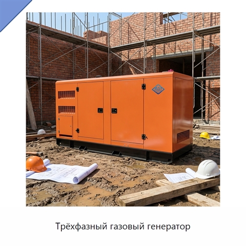 Трёхфазный газовый генератор