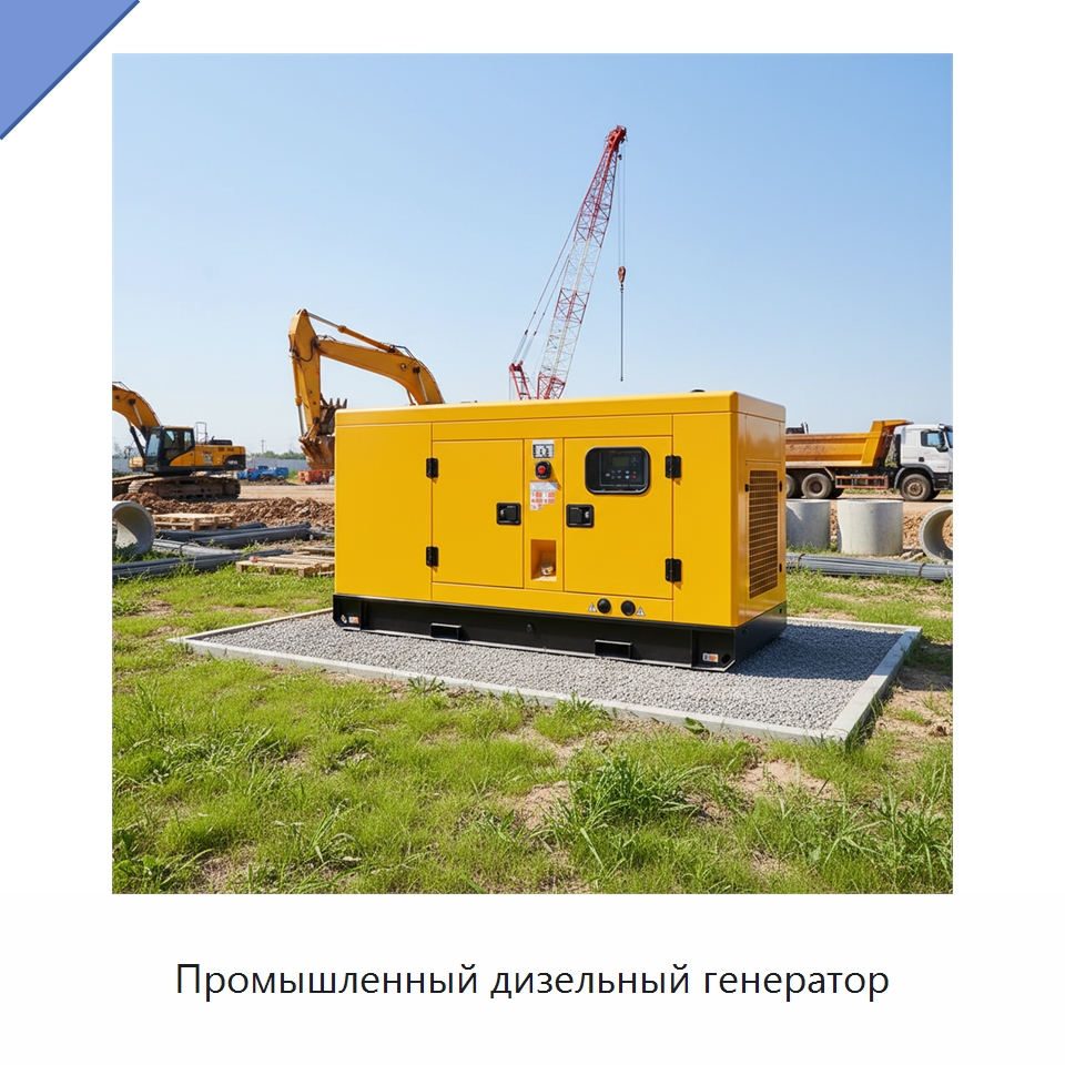 Промышленный дизельный генератор — Дизельные генераторы
