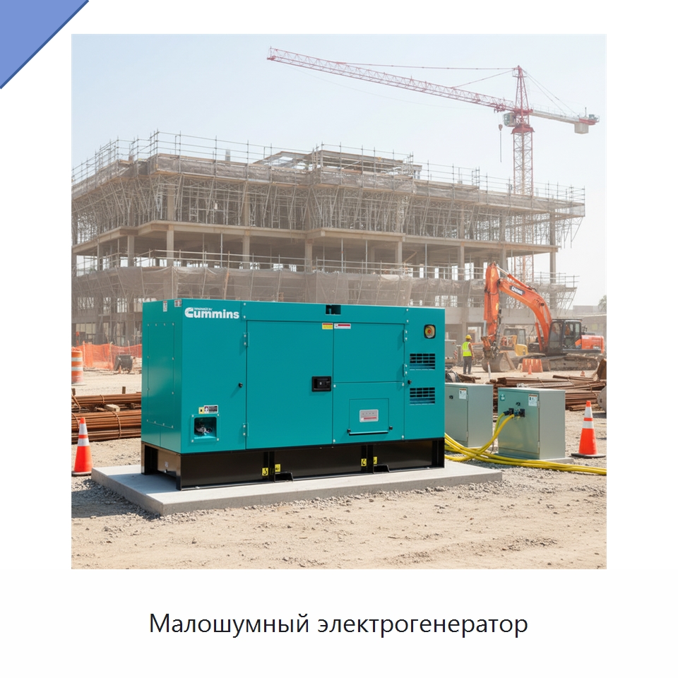 Малошумный электрогенератор — Дизельные генераторы
