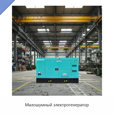 Малошумный электрогенератор