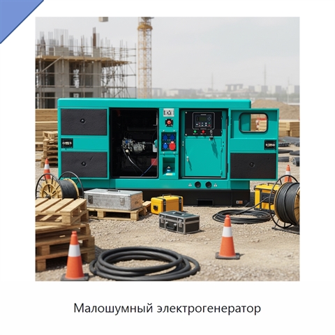 Малошумный электрогенератор