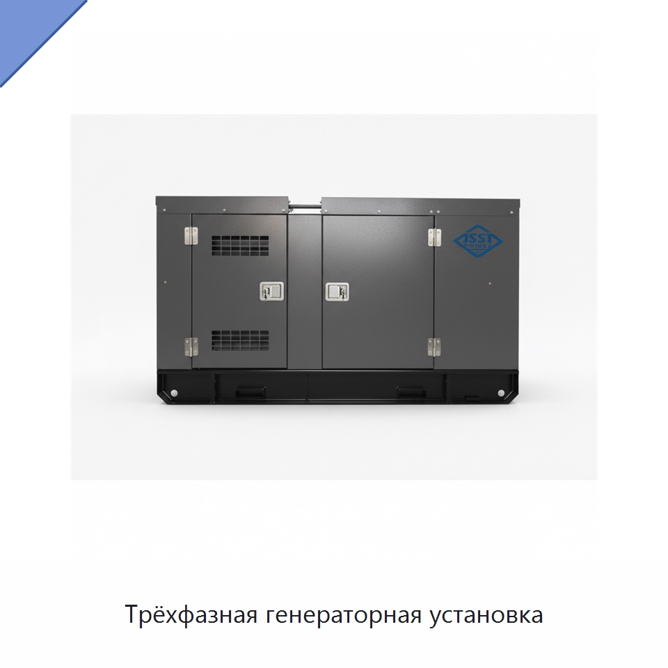Трёхфазная генераторная установка — Дизельные генераторы