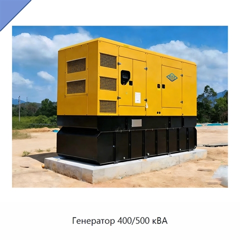 Генератор 400/500 кВА
