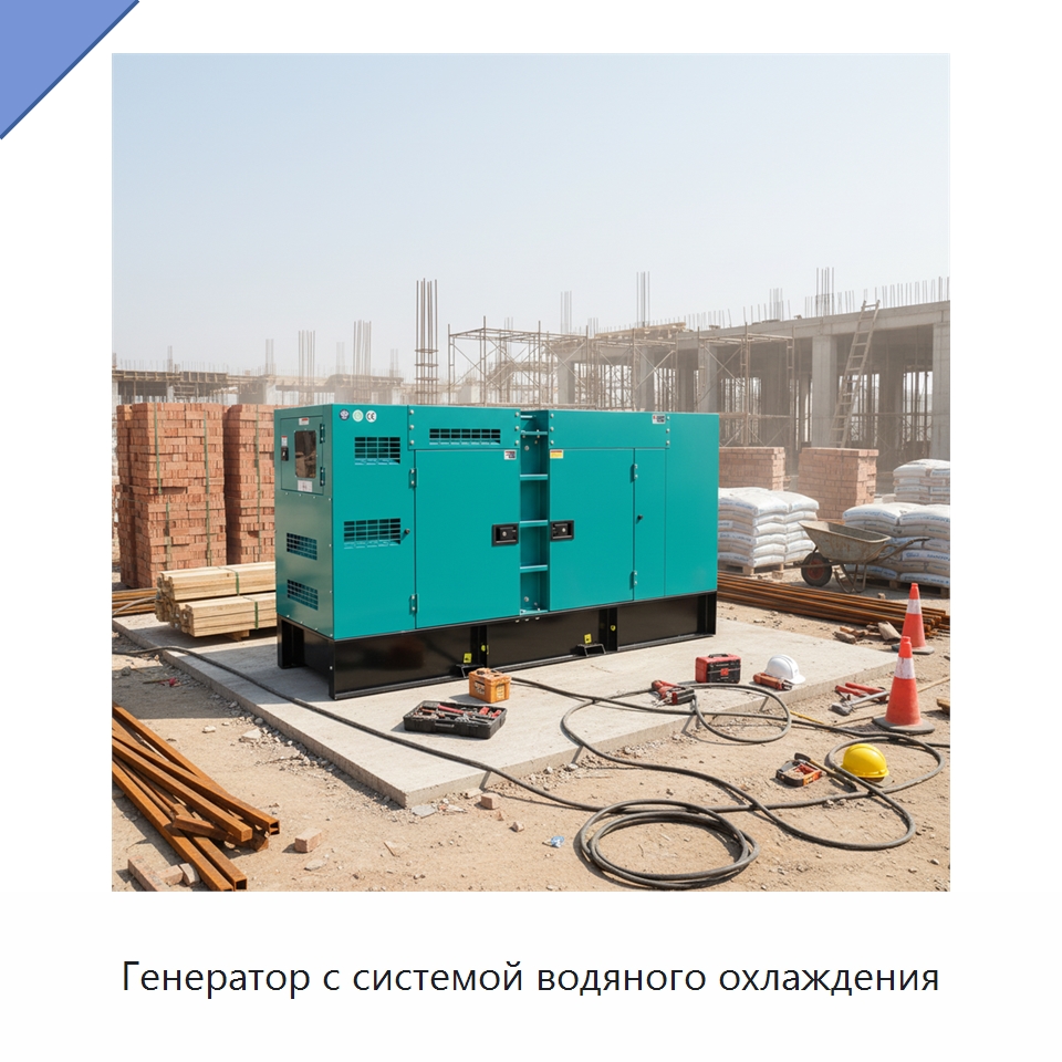 Генератор с системой водяного охлаждения — Дизельные генераторы