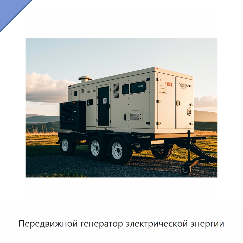 Передвижной генератор электрической энергии — Дизельные генераторы