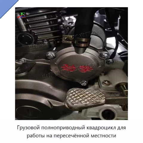 Грузовой полноприводный квадроцикл для работы на пересечённой местности